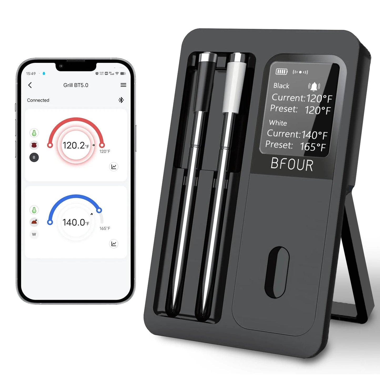 Wireless Bluetooth Meat Thermometer